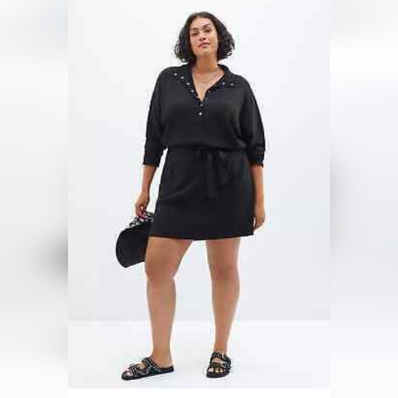 Daily Practice by Anthropologie Polo Knit Mini Dress - Picture 2 of 8